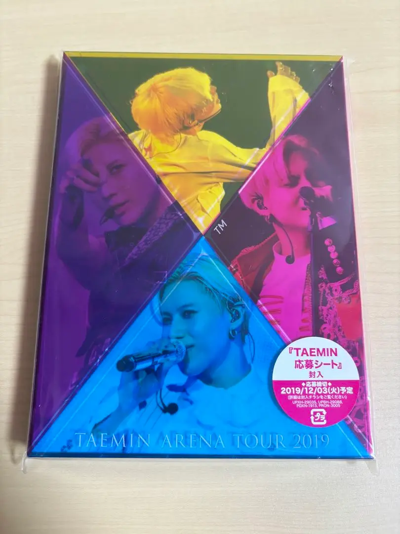 TAEMIN LIVE Blu-ray＆DVD「TAEMIN ARENA TOUR 2019 ～X