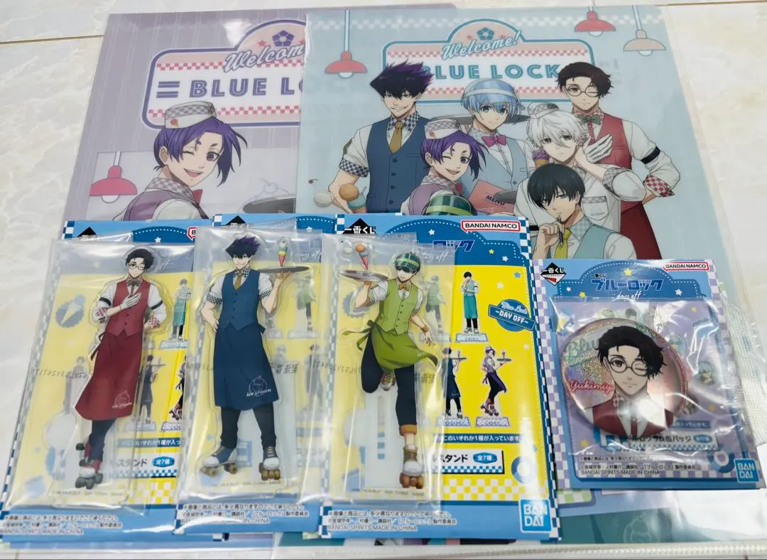 Thumbnail of Blue Lock Ichiban Kuji Prize E, Prize G, and Prize H set