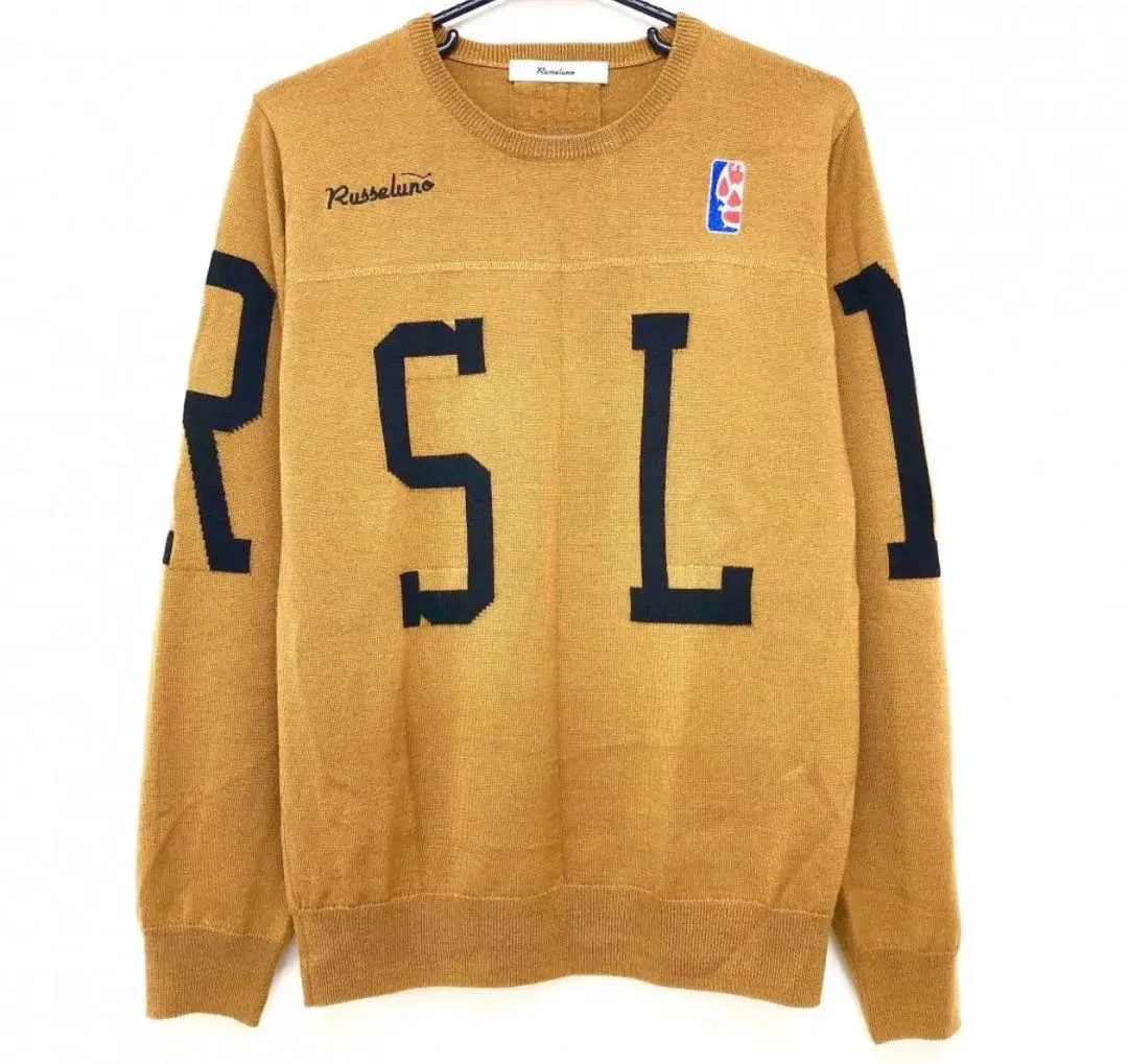 新品 RUSSELUNO ラッセルノ 長袖 セーター ニット 定価30800円 2025年最新】Yahoo!オークション -russeluno ラッセルノ