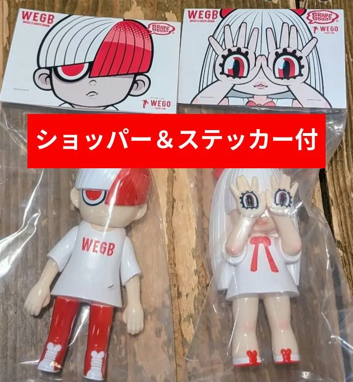 新品 にぎるちゃん&のりくんセット WEGO ver. ショッパー&ステッカー付 2025年最新】にぎるちゃん ステッカーの人気アイテム - メルカリ