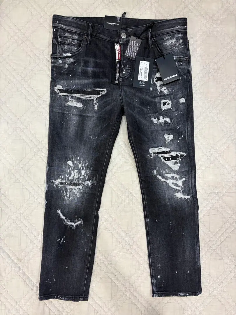 Thumbnail of DSQUARED2 COOL GIRL CROPPED JEAN Black