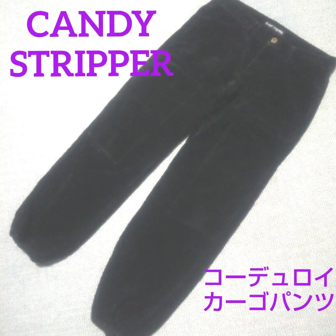 CANDY STRIPPER ブラック カーゴパンツ サイズ1 Candy Stripper 「Candy Stripper」 カーゴパンツ 1 ブラック