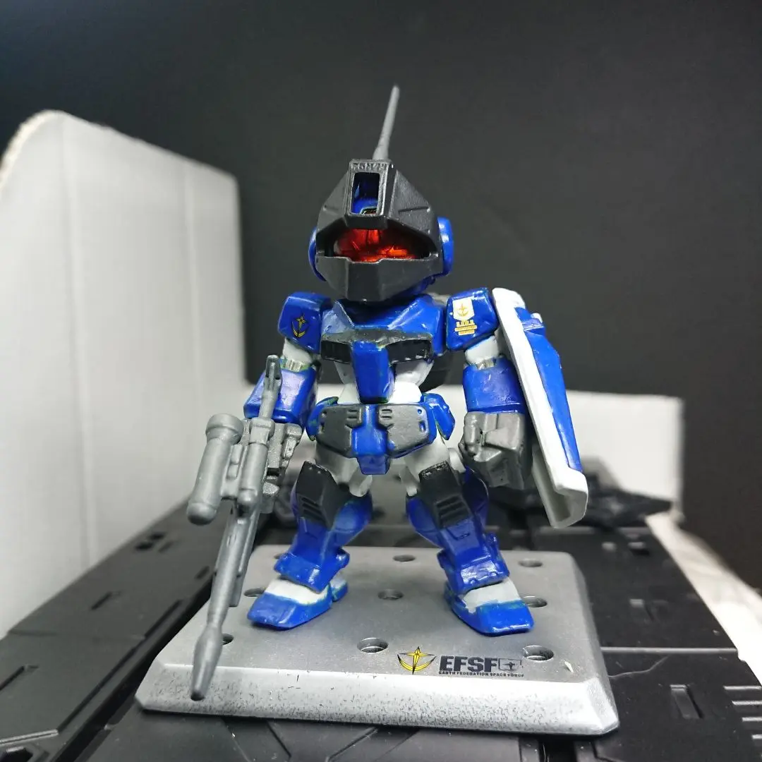 ガンダムコンバージ 【一点物】ジムスナイパーカスタムフルリペイント ガンダムコンバージ 【一点物】ジムスナイパーカスタムフル