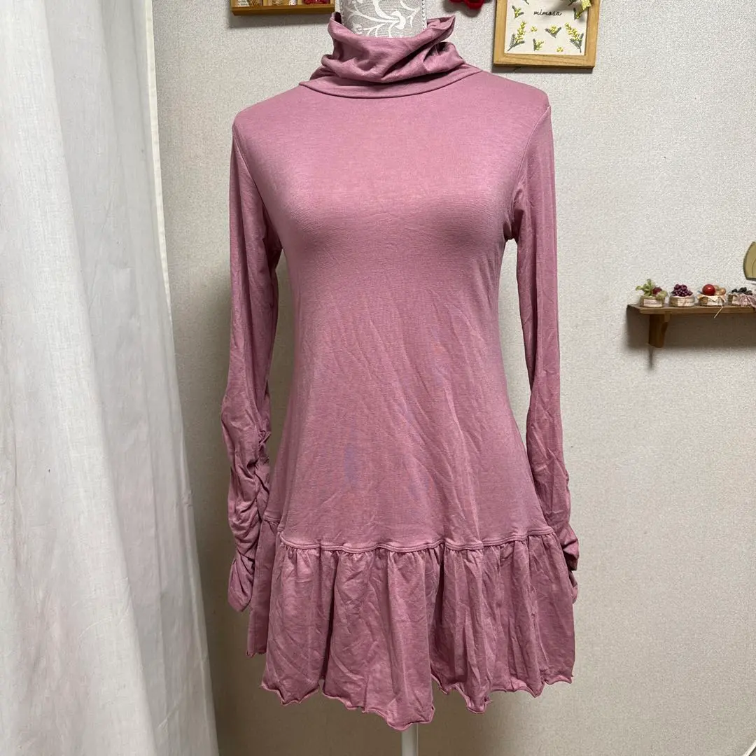 Thumbnail of New with tags STYLE BASIC turtleneck warm inner slip