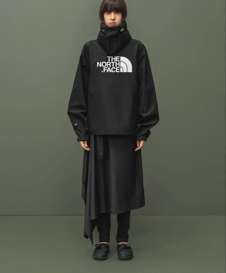 【美品】 ブラック 黒 THE NORTH FACE HYKE ラップスカート 美品】 ブラック 黒 THE NORTH FACE HYKE ラップスカート