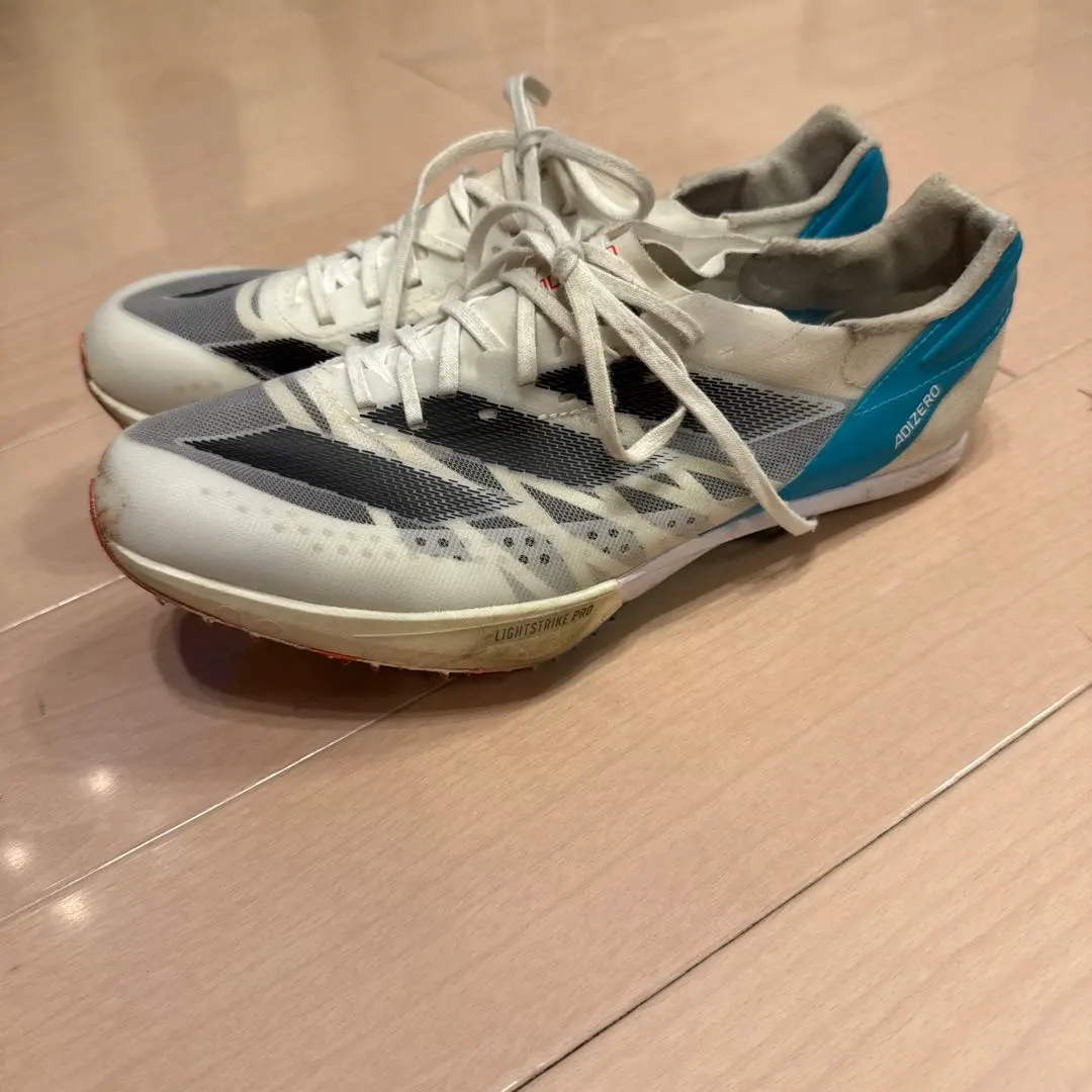 【使用回数3回　アッパー破れ無し美品】 アディゼロ プライムSP2 26.0 使用回数3回 アッパー破れ無し美品】 アディゼロ プライムSP2
