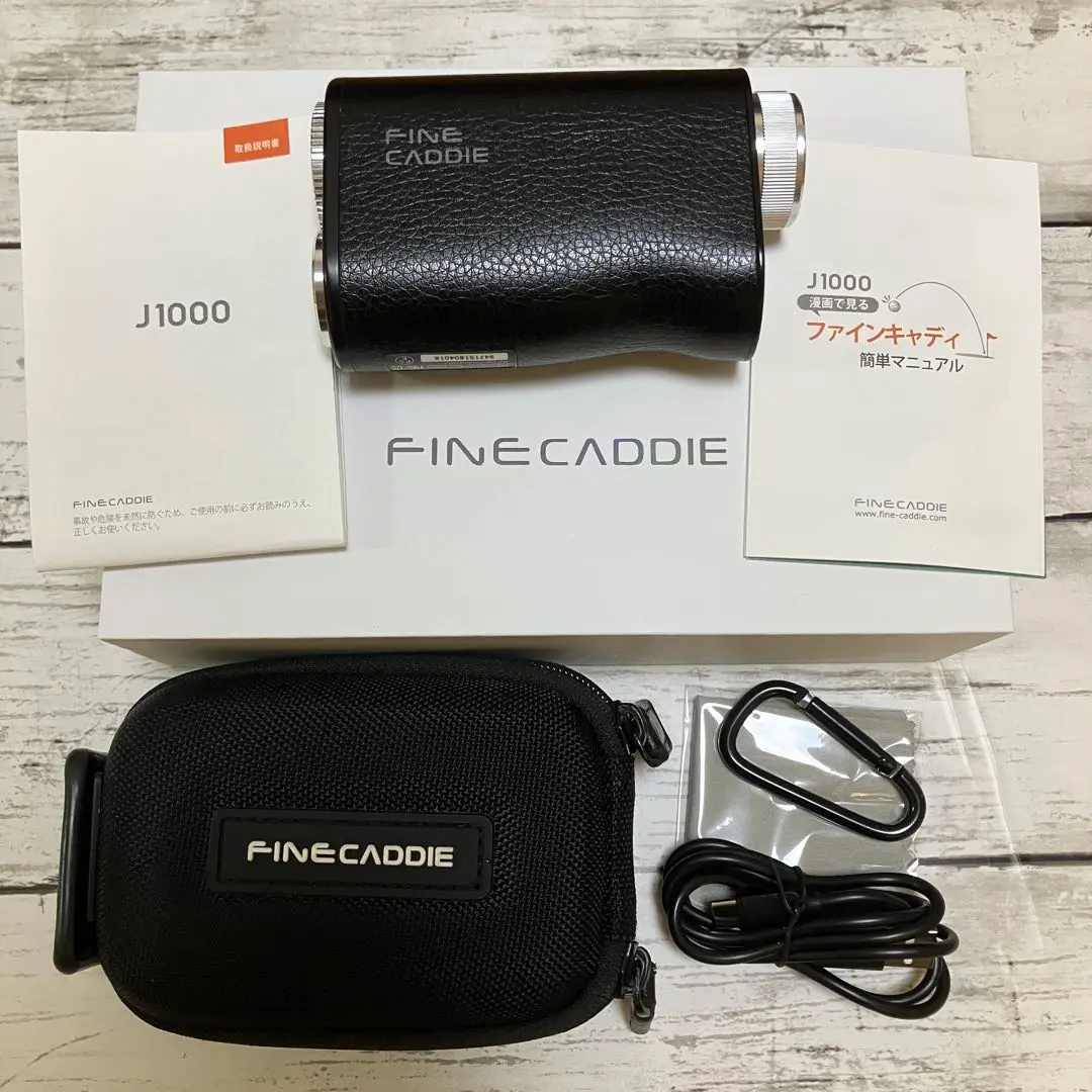新品未開封 FineCaddie ファインキャディ J1000 ホワイト FineCaddie ☆30％OFFセール中☆＼赤・緑2カラーOLED／ J1000