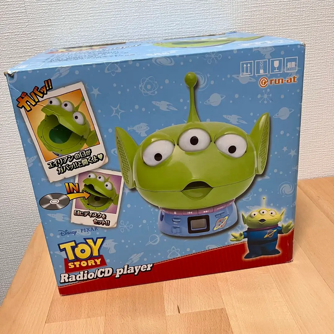 希少‼️トイストーリー　エイリアン リトルグリーンメン　CDプレイヤー　廃盤 訳アリ廃盤品】トイストーリー エイリアン リトルグリーンメン