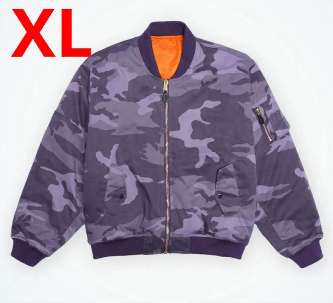 EVANGELION x F.M.C.D. MA-1 エヴァンゲリオン F.M.C.D. x EVANGELION】DOUBLE FACE PADDED BOMBER JACKET