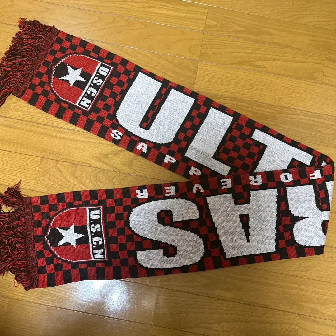 ACミラン　ULTRASマフラー 激レア・現地購入】ACミランULTRASウルトラスマフラー CURVA SUD