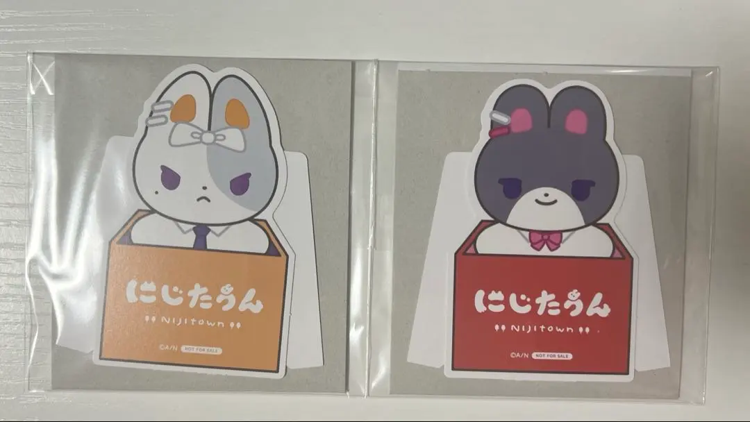 Thumbnail of Nijisanji Nijitown Die-cut Pop Stands Kaede Higuchi, Mito Tsukino