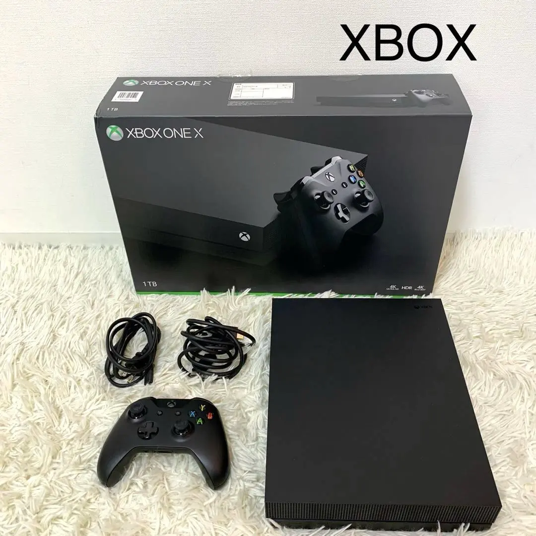 Microsoft xbox one x 本体美品
