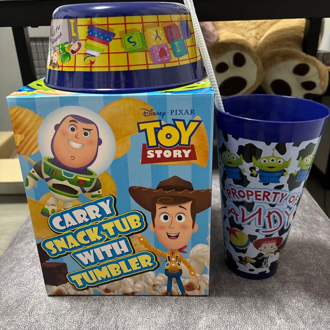 Thumbnail of ♡Toy Story Carry Snack Tub with Tumbler♡