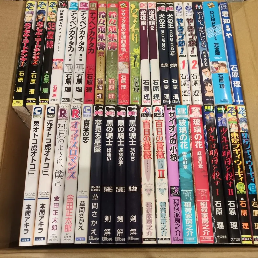 Thumbnail of 【Disposal Planned This Month】Isihara Ri, et al. Boys' Love Manga Set - Bulk Sale