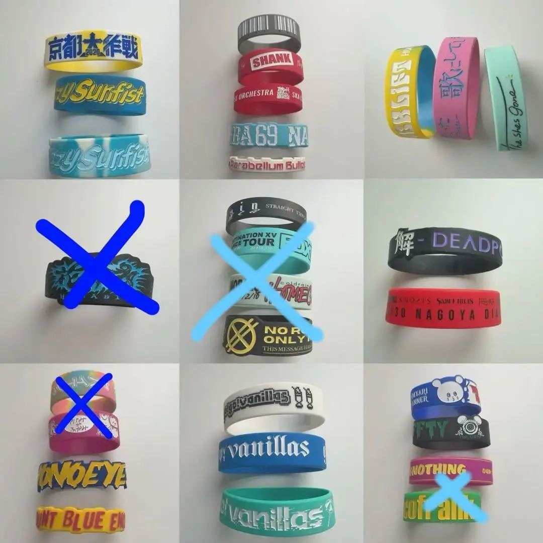 Thumbnail of Various band rubber bands