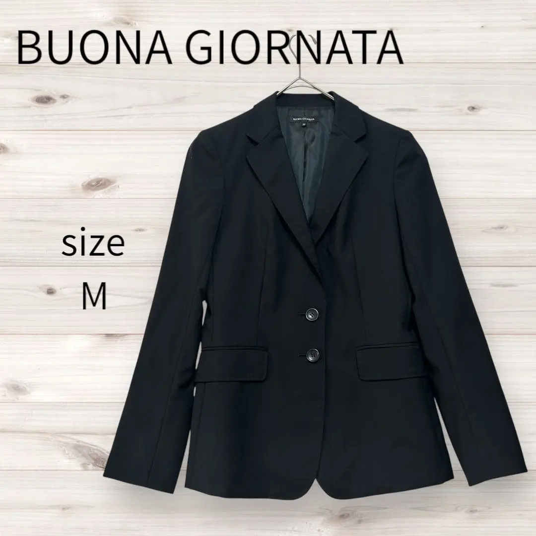 Thumbnail of BUONA GIORNATA Black Tailored Jacket M Black Business