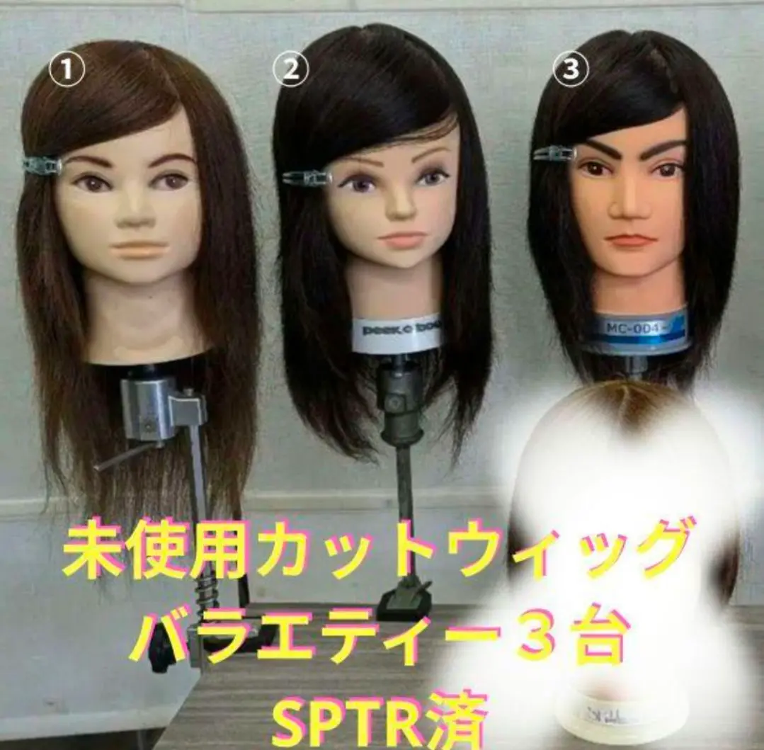 ピークアブー カットウィッグ5体おまとめ②