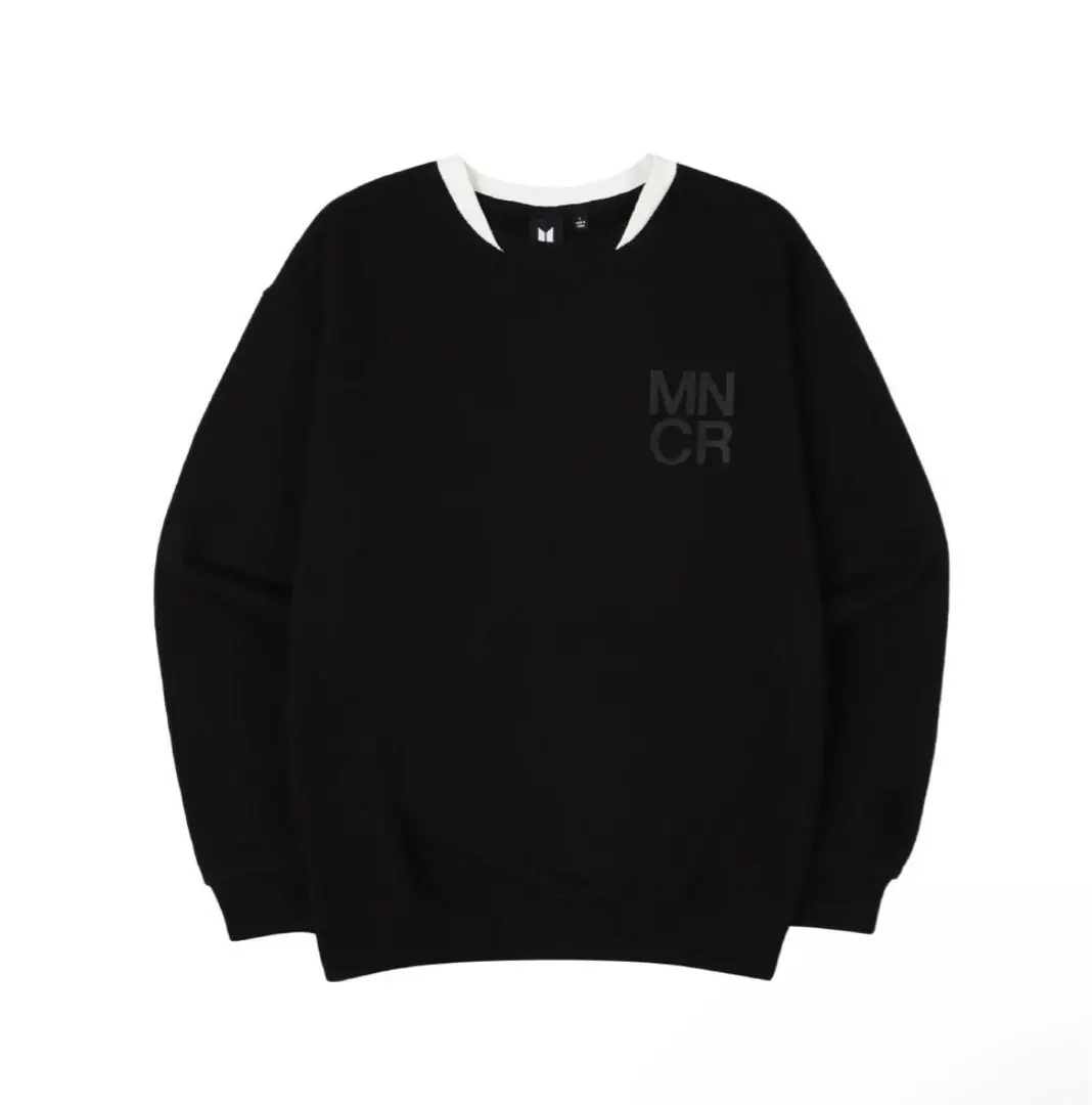 BTS MONOCHROME モノクローム クルーネックシャツ (L)トレカ無し 2025年最新】monochrome bts crewneck shirtの人気アイテム