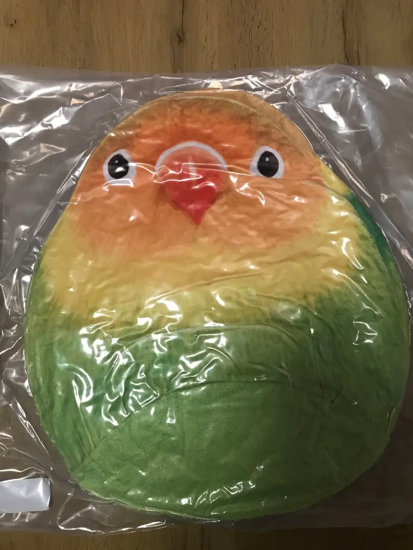 フェリシモ 小鳥部 クッション【ほぼ未使用】 YOU＋MORE!×小鳥部 もっちりかわいい ふっくらインコクッション