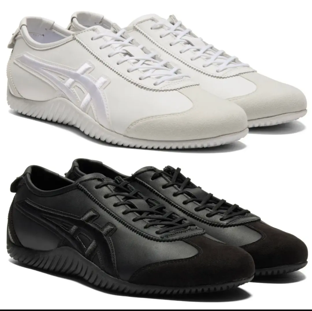 【新品】Onitsuka Tiger スニーカー　メキシコ66 ブラックホワイト Onitsuka Tiger - 新品！オニツカタイガー メキシコ 66 新色