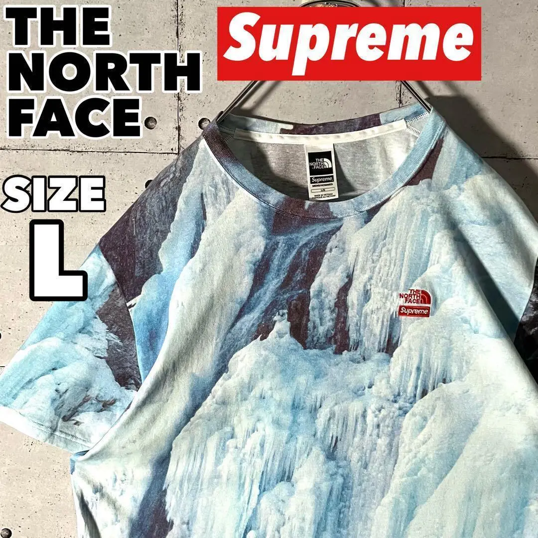 Supreme The North Face Ice Climb TeeアイスクライムTシャツ Supreme The North Face Ice Climb Tee (SS21) - $78