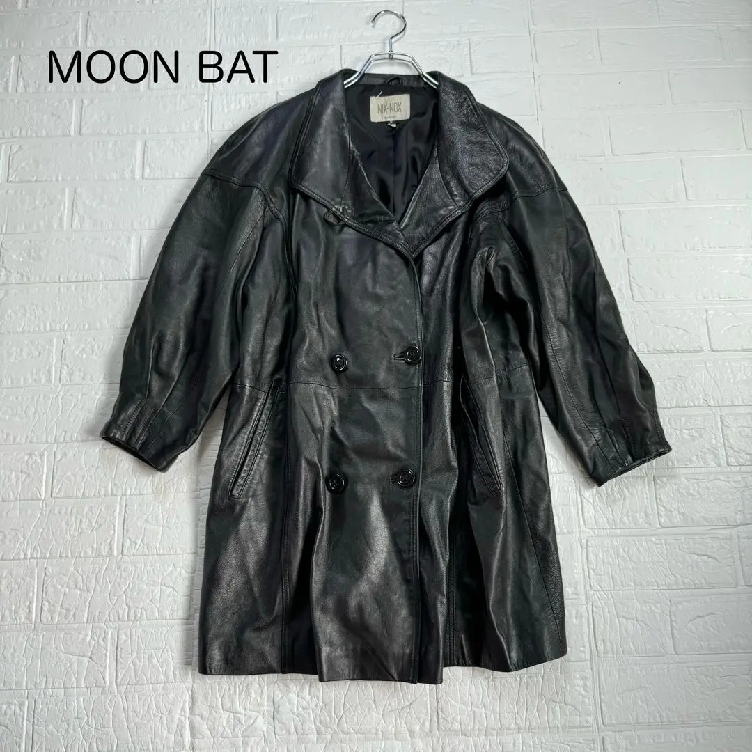 80sヴィンテージmoon bat リアルレザージャケットファー 80sヴィンテージmoon bat リアルレザージャケットファー