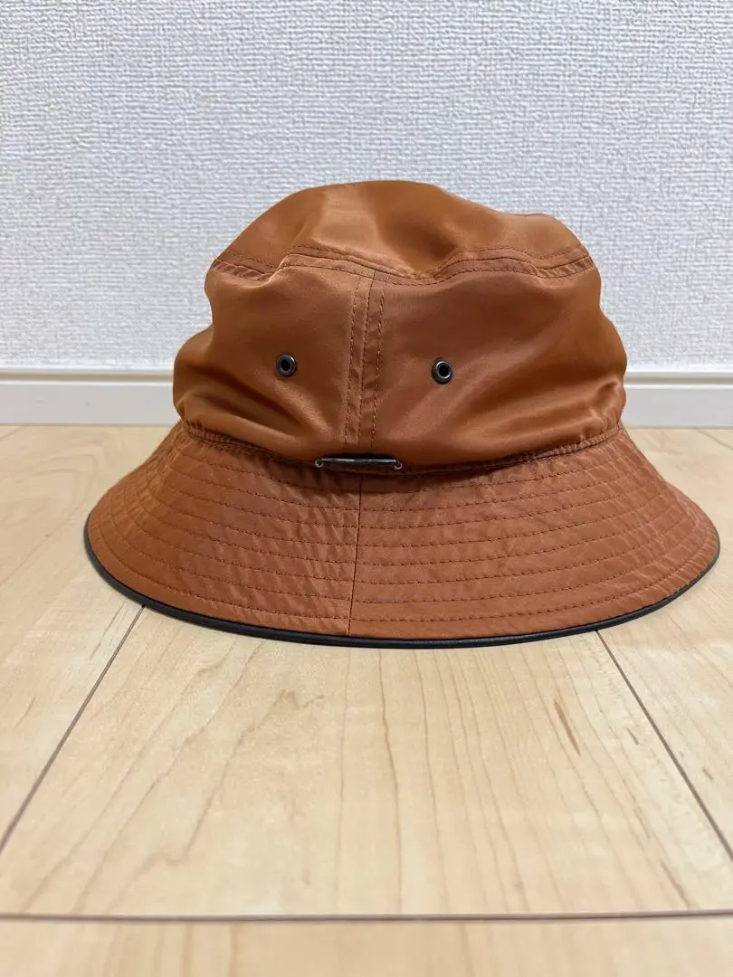 SOLARIS&CO. レザーハット　バケットハット SOLARIS&Co.(ソラリスアンドコー)のLEATHER BUCKET HAT BADBOY