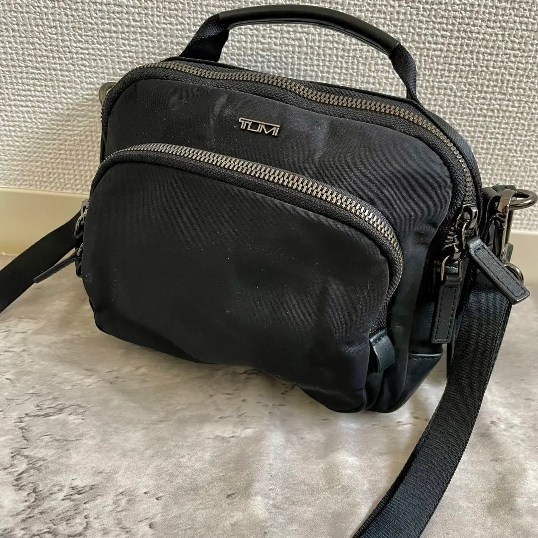 TUMI TROY crossbody 美品限定品イベント品 TUMI Voyageur Troy Shoulder Bag Crossbody Nylon Black