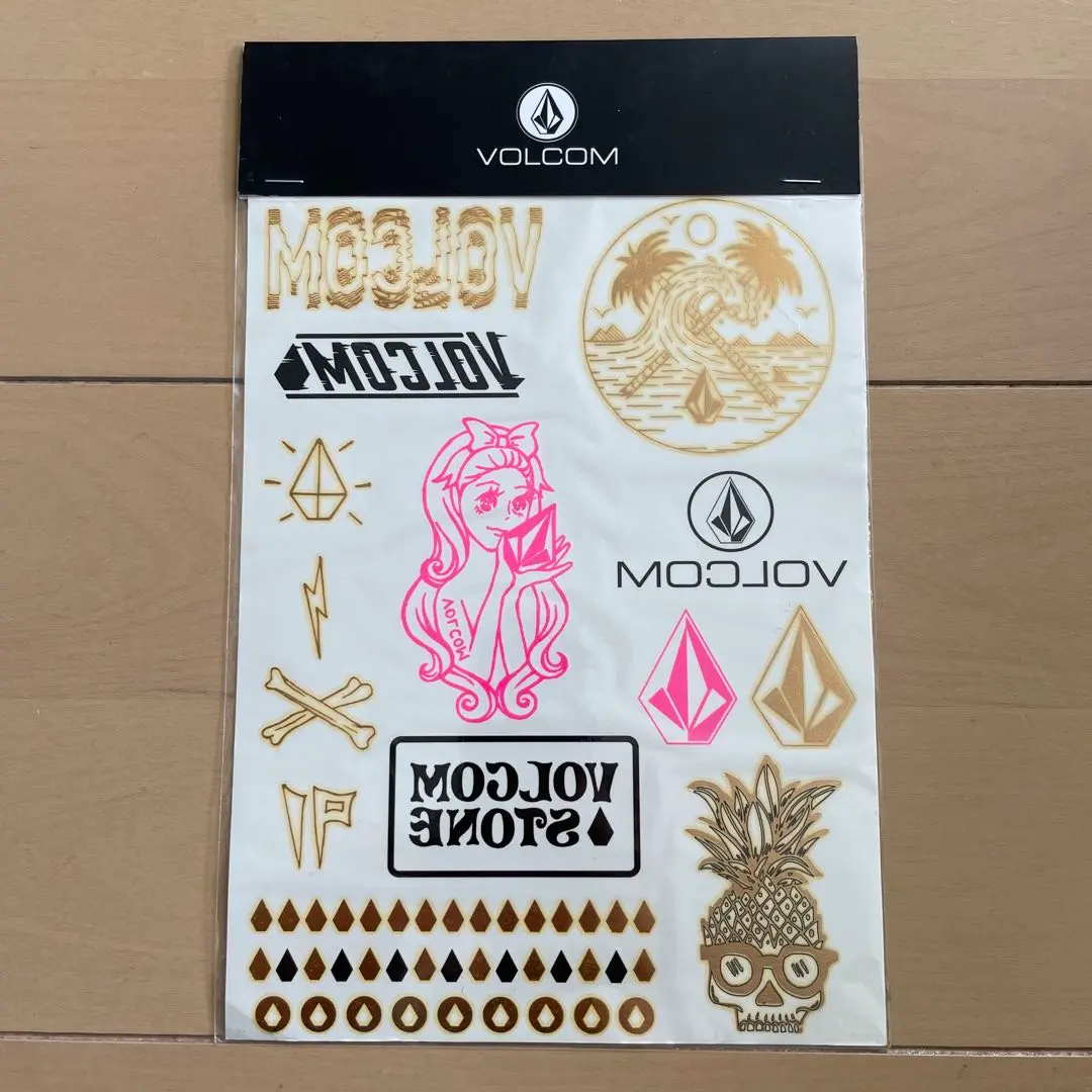 VOLCOM　非売品　ボルコム　絨毯　激レア　Ｔシャツ　ステッカー　アウター VOLCOM非売品ボルコム絨毯激レアTシャツステッカーアウター