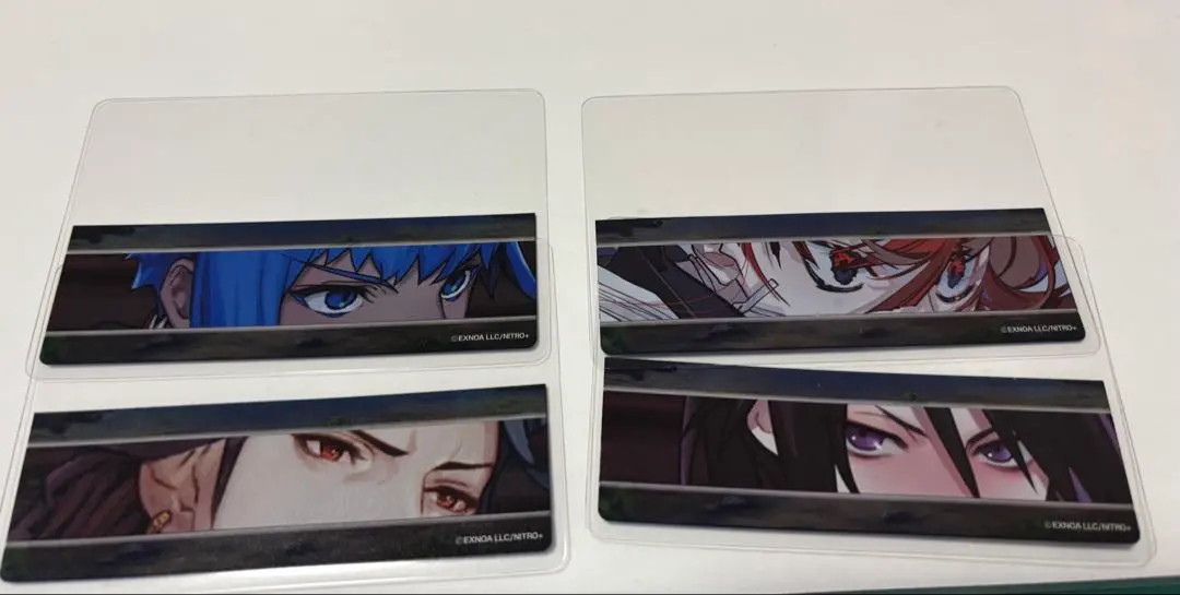 Thumbnail of Touken Ranbu One-on-One Clear Card Set of 4