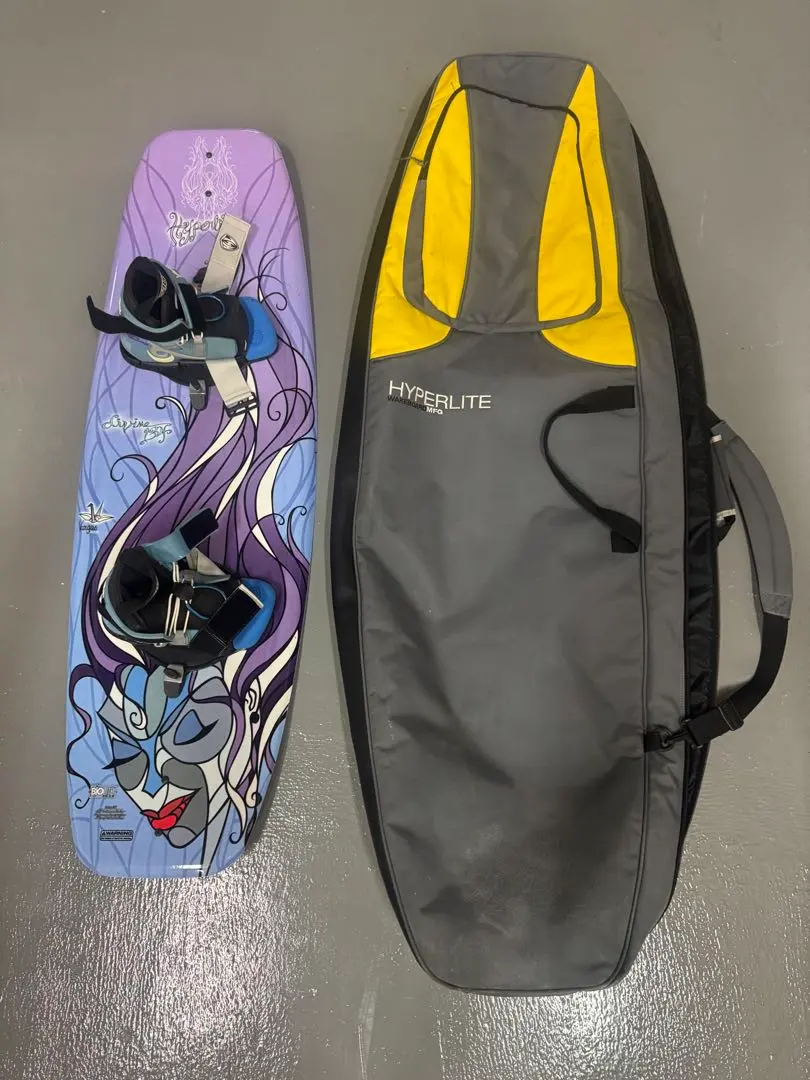 みなとみらい★ウェイクボード＆ブーツ＆牽引ロープ＆ウェットスーツ★ みなとみらい様専用☆ウェイクボード＆ブーツ＆牽引ロープ＆ウェット