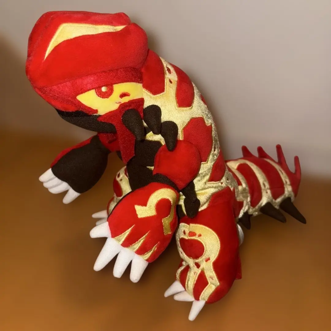 ゲンシグラードン ゲンシカイオーガ でっかい　ぬいぐるみ　ポケモン　光輪の超魔神 ゲンシグラードン ゲンシカイオーガ でっかい ぬいぐるみ