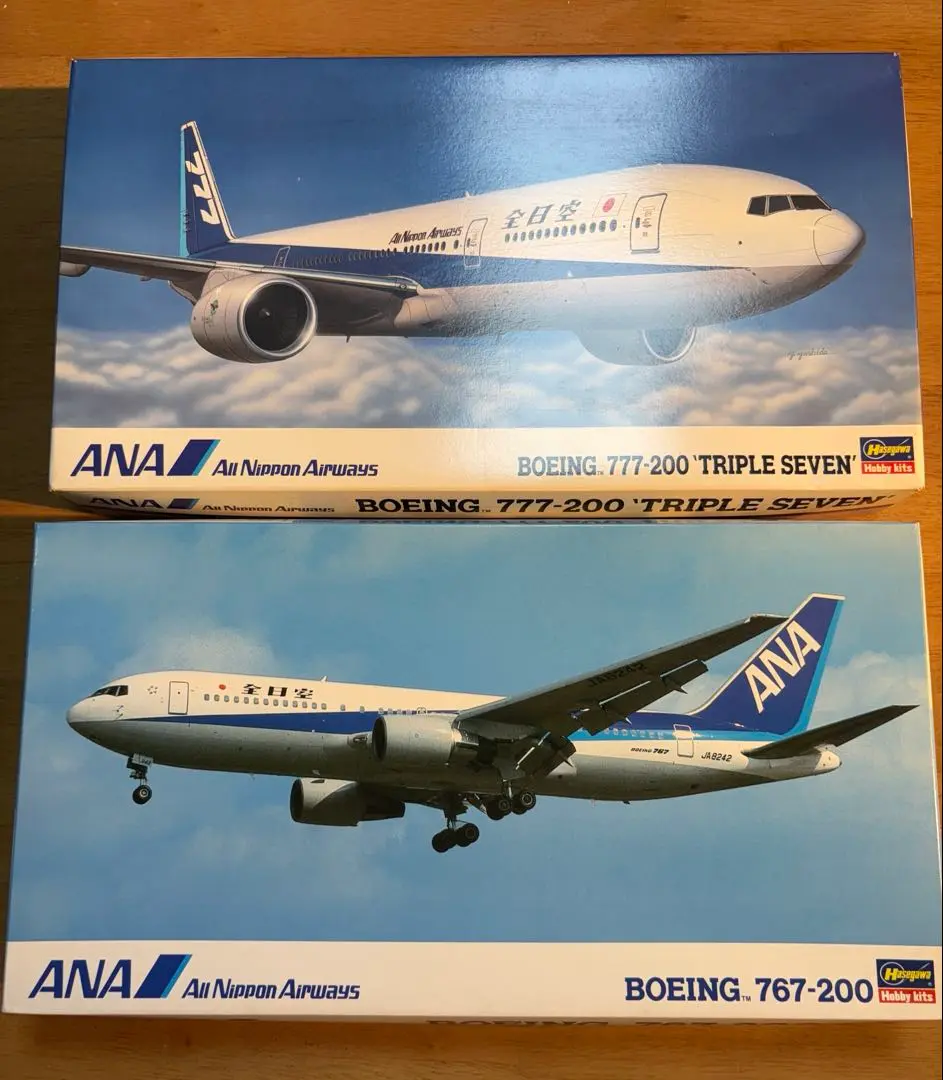 【バラ売り可能(各4000円)】ハセガワ1/200 ANA 旅客機プラモデル3機 バラ売り可能(各4000円)】ハセガワ1/200 ANA 旅客機プラモデル3機