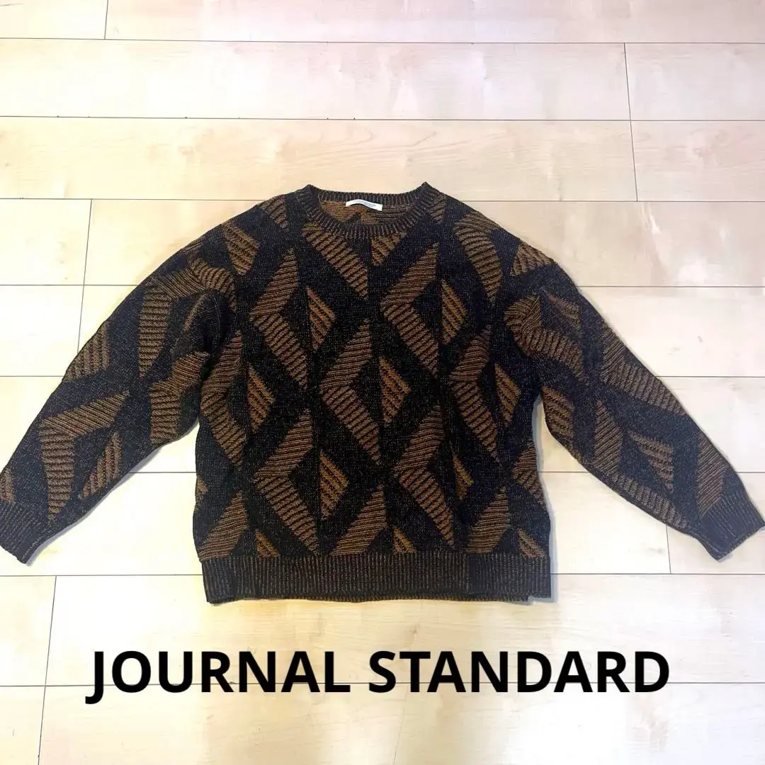 美品　JOURNAL STANDARD ノルディックセーター　ブラウン 2025年最新】ジャーナルスタンダードノルディック柄の人気