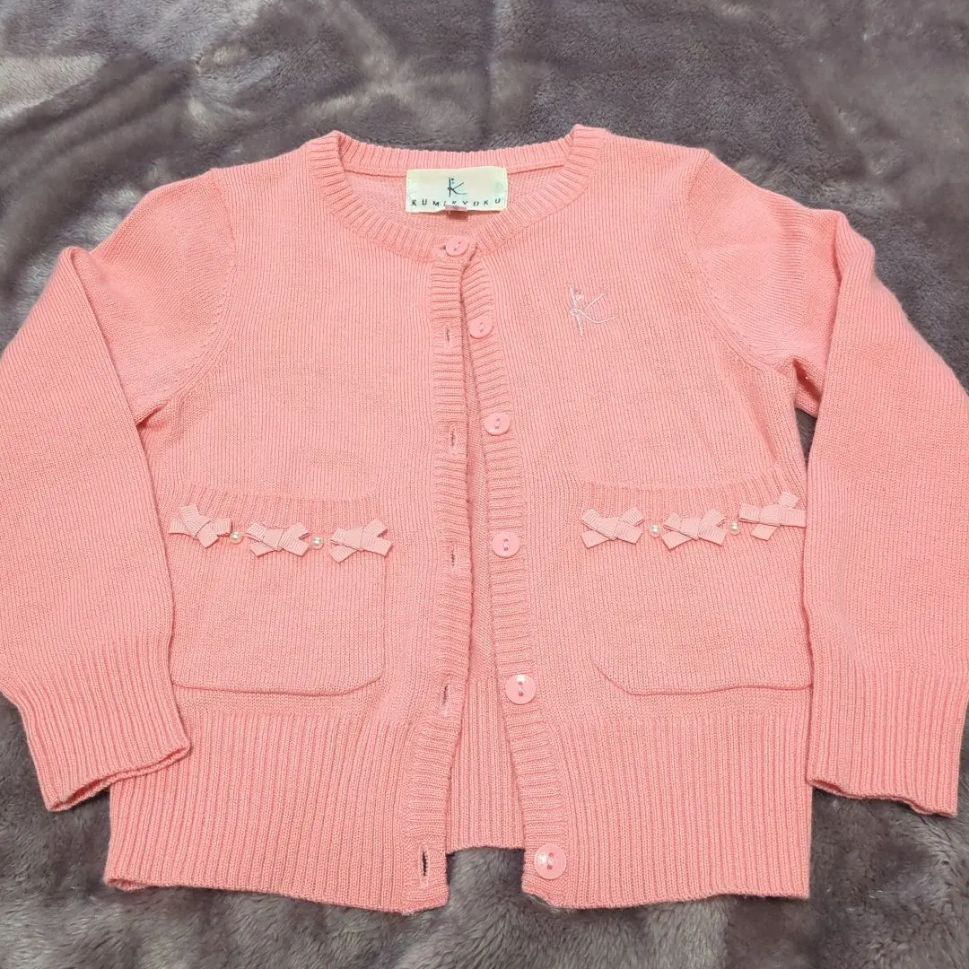 Thumbnail of KUMIKYOKU Pink Cardigan, Size S
