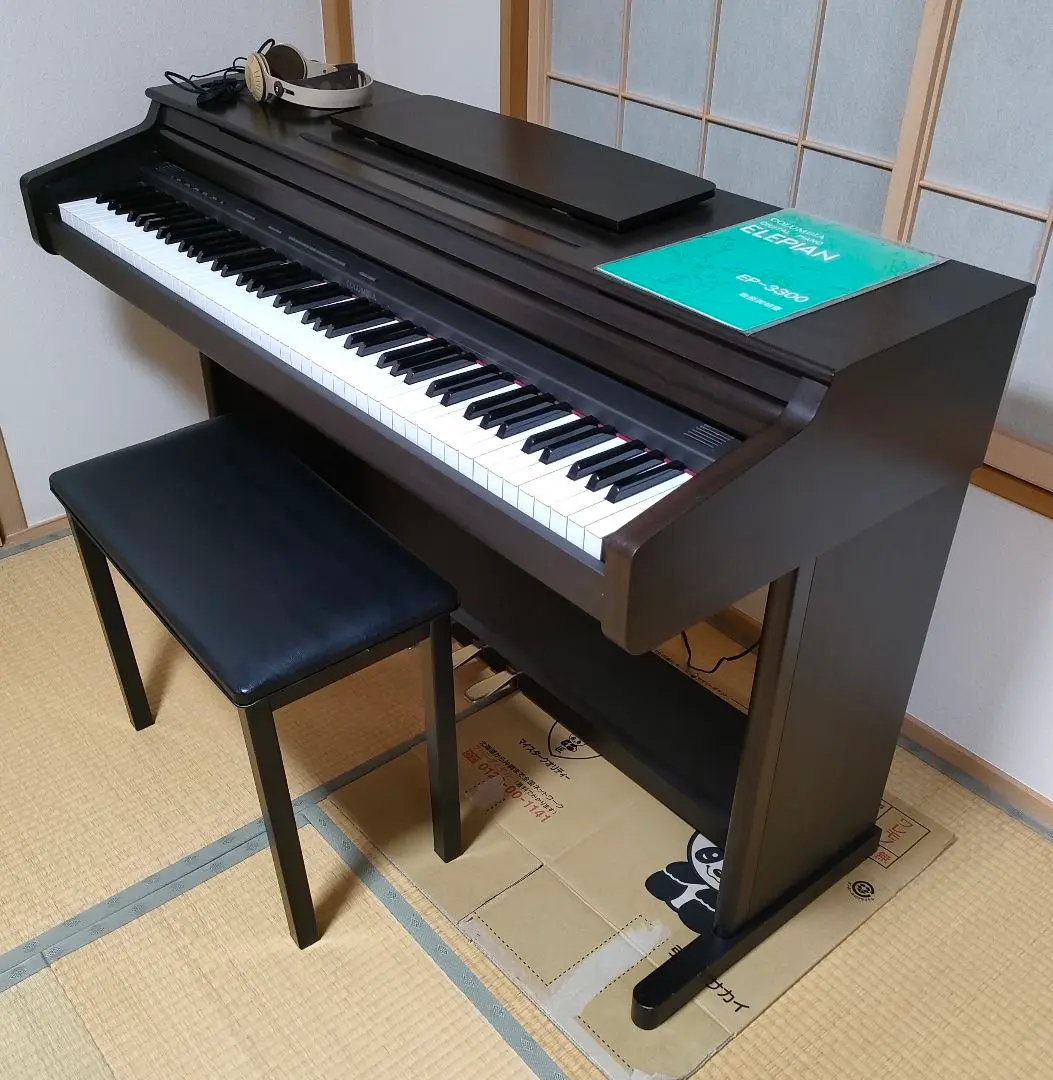 【コロンビア】電子ピアノ　エレピアノ　93年式　EP-525 動作確認済み コロンビア】電子ピアノ エレピアノ 93年式 EP-525 動作確認済み