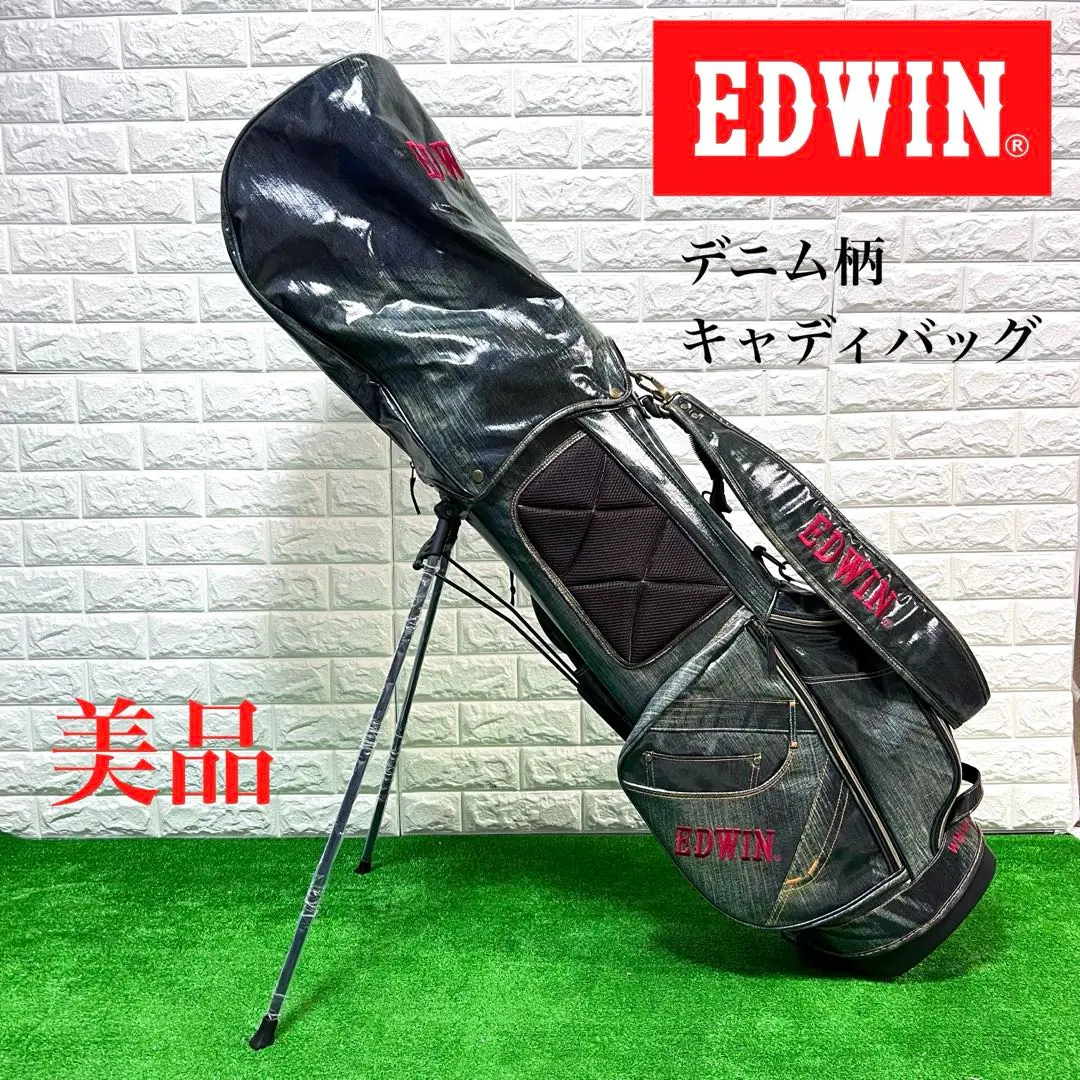 エドウィンゴルフ  キャディバッグ キャディーバッグ EDWIN(エドウィン) 9.0型/差込口の口径23cm