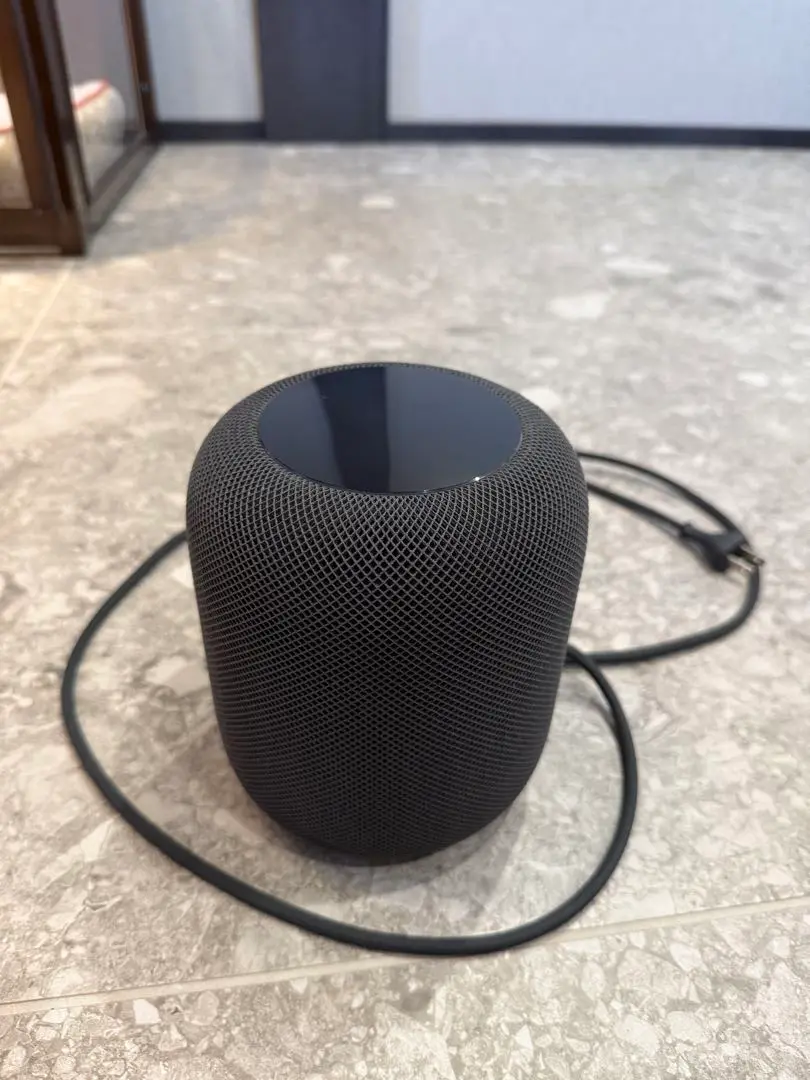 Apple　HomePod　スペースグレー　第一世代　ジャンク Apple HomePod スペースグレー 本体 ジャンク - メルカリ