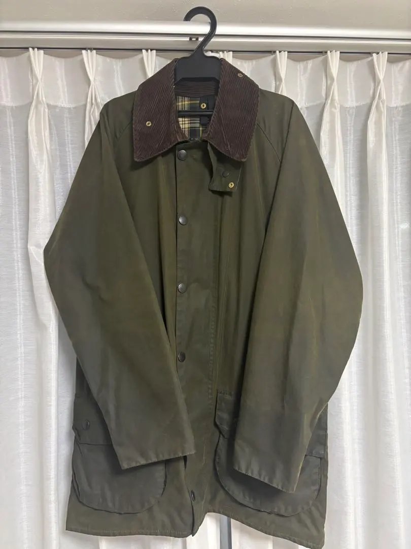 Barbour 巴伯 BEAUFORT C38 英國製 油布外套 的縮圖
