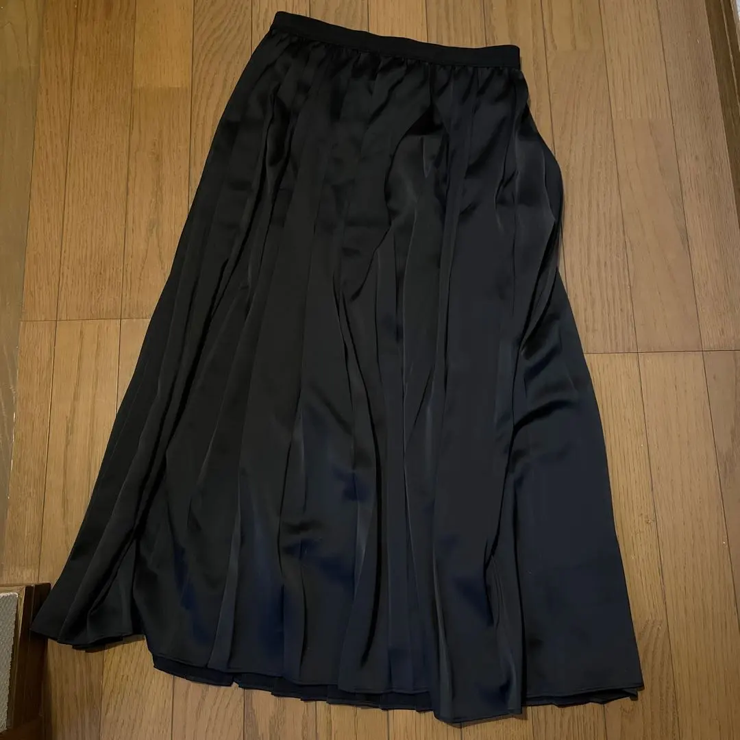 不對稱百褶裙（標準長度78～82cm） 452074 UNIQLO 的縮圖