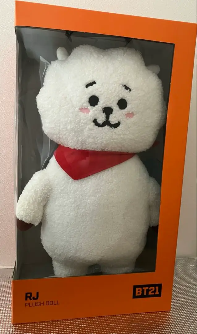 RJ　BT21 ジャンボ　ぬいぐるみ　スタンディングドール BT21 RJ ジャンボ ドール ぬいぐるみ