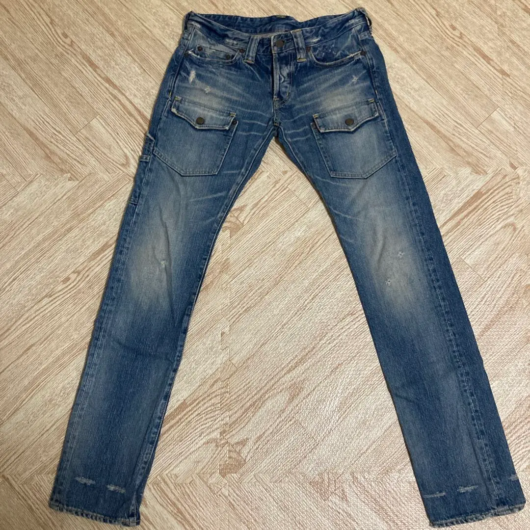 ヒステリックグラマー　ハーフデニム　ブッシュパンツ　32 ブッシュデニムパンツ（デニムパンツ）｜HYSTERIC GLAMOUR