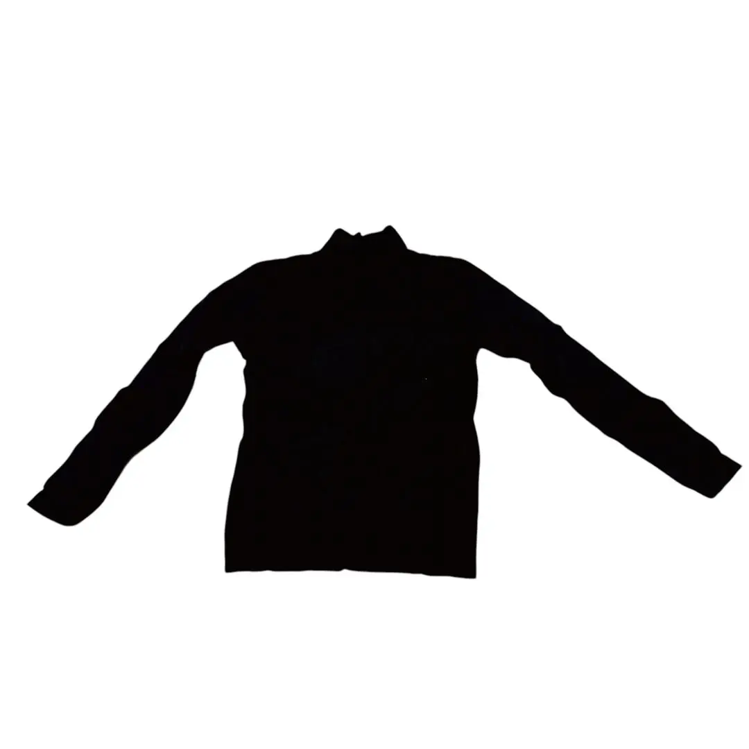 Thumbnail of Final price reduction!! Rib knit sweater, rib knit, black, black knit
