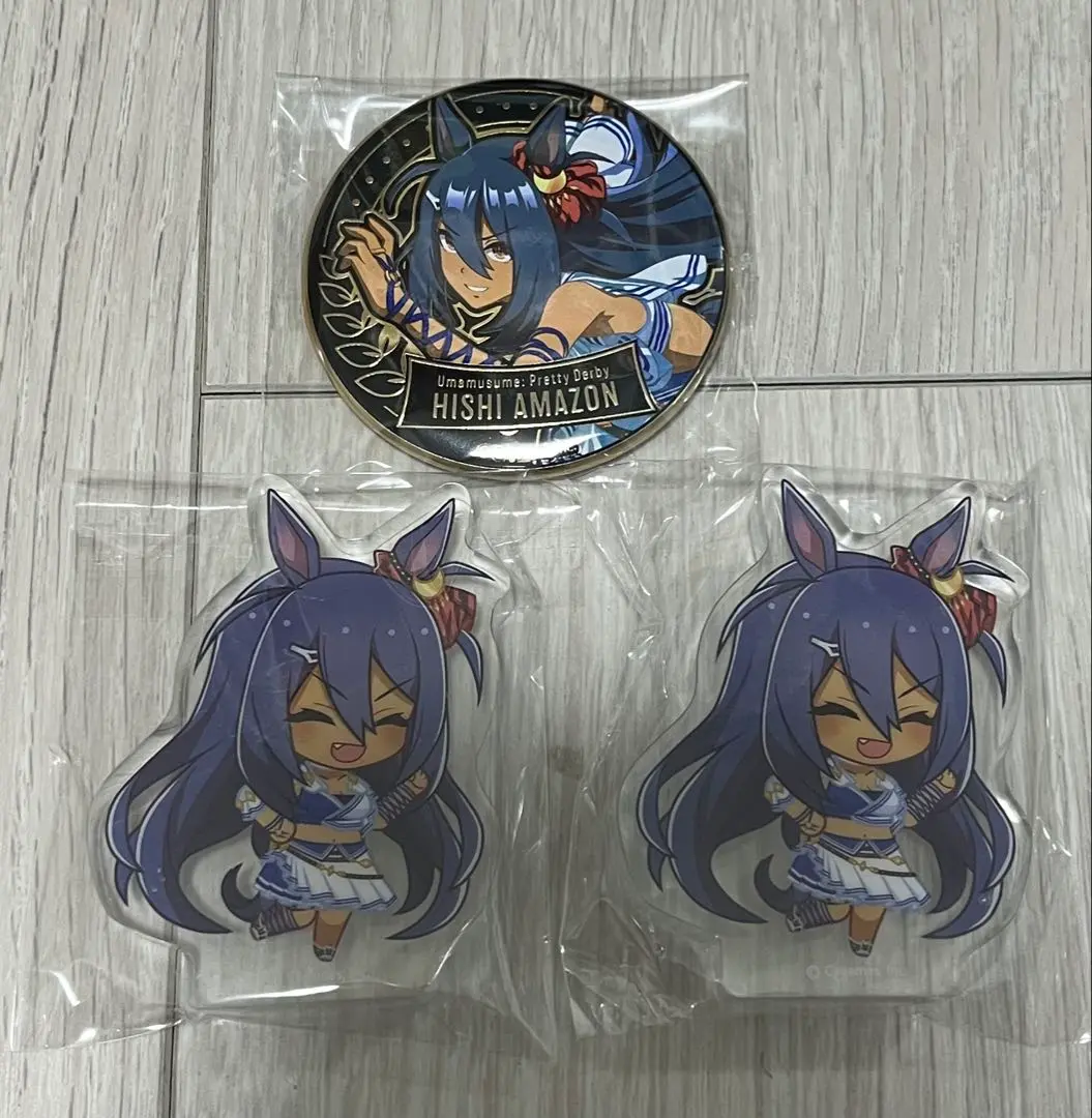 ウマ娘 アルティメタル缶バッジ ヒシアマゾン 30点 ウマ娘 アルティメタル缶バッジ ヒシアマゾン 30点 - メルカリ