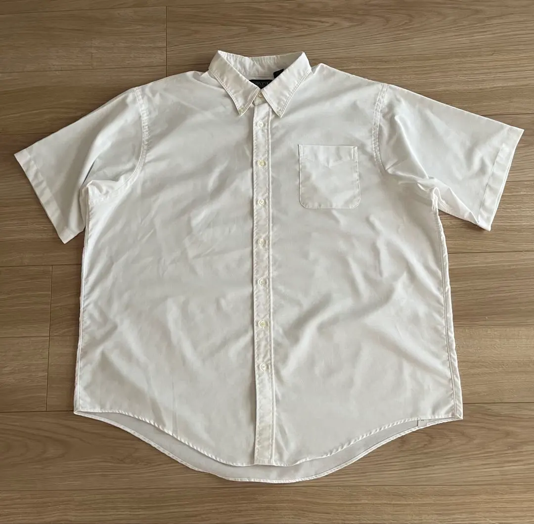 Thumbnail of 90s Made in USA Lands' End Big Size Shirt Short Sleeve Vintage