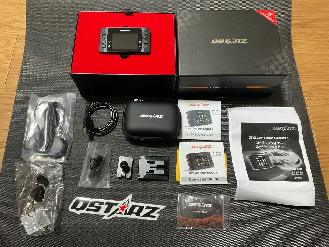 QSTARZ GPS ラップタイマー 6000S 本体・付属品