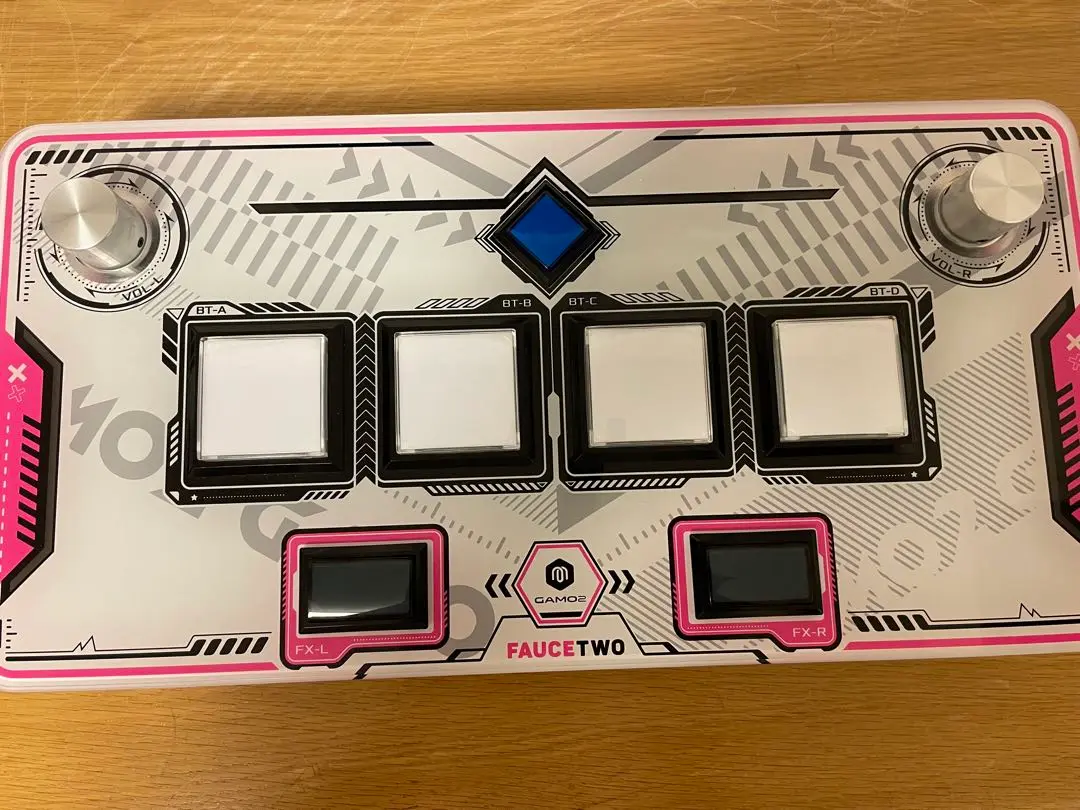FAUCE TWO サウンドボルテックス ゲーム コントローラー 美品 FAUCETWO コントローラー SDVX サウンドボルテックス 三和