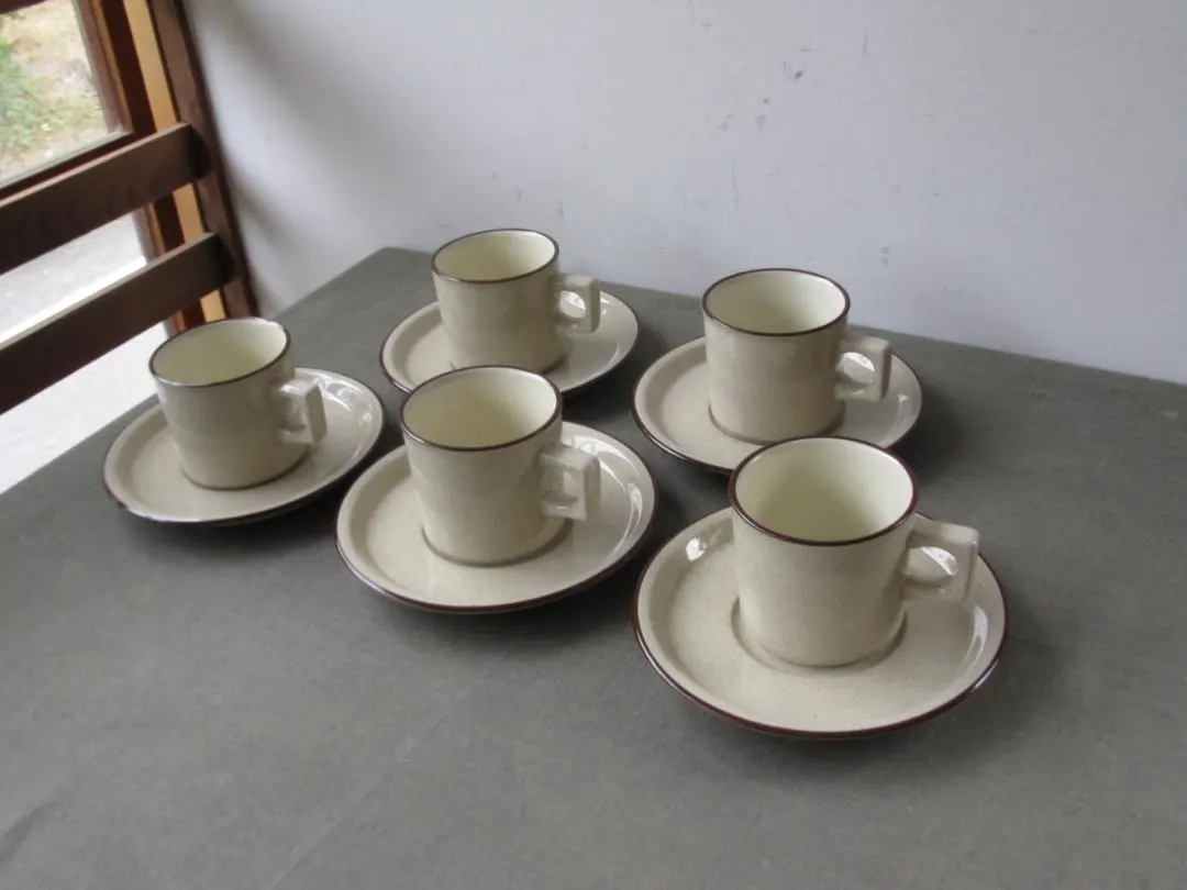 ☆ Noritake FOLKSTONE 石器 昭和復古 ☆ 的縮圖
