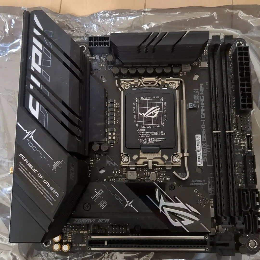 ROG STRIX B760-I GAMING WIFI ジャンク Amazon.com: ASUS ROG Strix B760-I Gaming WiFi - Intel B760