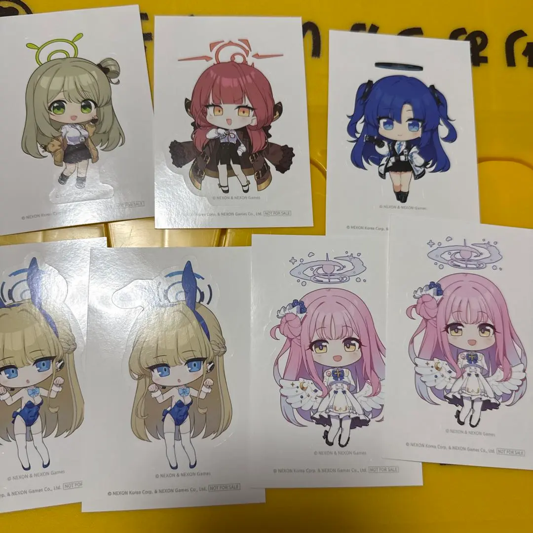 【公式】ブルーアーカイブ 韓国限定 アクリルキーホルダー 聖園ミカ C